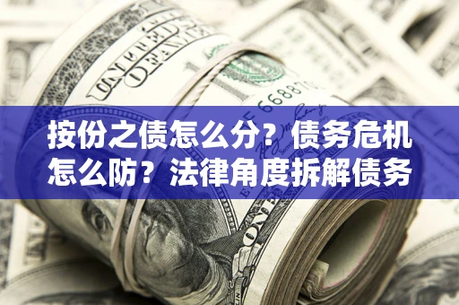 北京按份之债怎么分？债务危机怎么防？法律角度拆解债务分配与风险自保指南