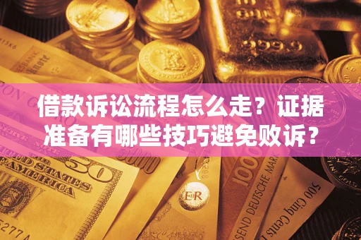 北京借款诉讼流程怎么走？证据准备有哪些技巧避免败诉？