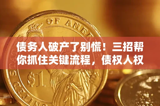 北京债务人破产了别慌！三招帮你抓住关键流程，债权人权益不再缩水
