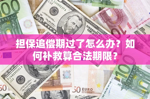 北京担保追偿期过了怎么办？如何补救算合法期限？