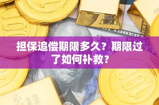 北京担保追偿期限多久？期限过了如何补救？