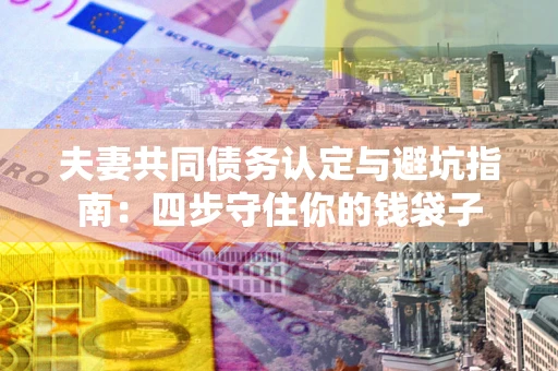 北京夫妻共同债务认定与避坑指南：四步守住你的钱袋子